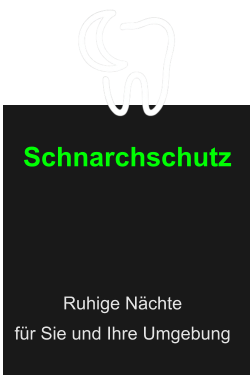 Schnarchschutz Ruhige Nächte  für Sie und Ihre Umgebung